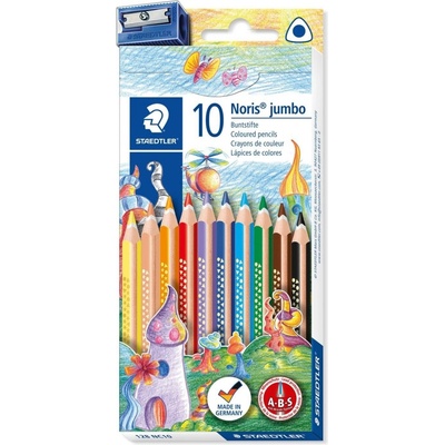 Staedtler Noris Jumbo 10 barev 128NC10