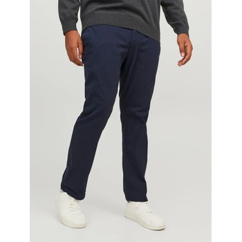 JACK & JONES Мъжки панталони тип чино Jack and Jones Dave Chino Trouser Mens Plus Size - Navy Blazer