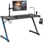 Nitro Concepts Геймърско бюро Nemesis II - Black/Blue (4298802) - pimpmypc