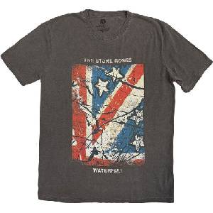 The Stone Roses Waterfall Jumbo-Print Stone Wash Charcoal Grey M Риза (STRSTNW36MC02)