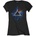 Pink Floyd Dark Side of the Moon Blue Splatter Black M Дамски Риза (GDAPFTS01LB02)