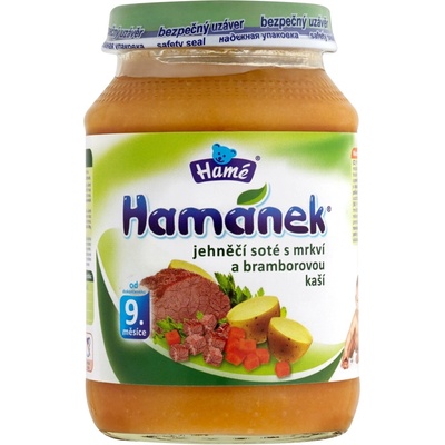 Hamánek Jehněčí soté s mrkví a bramborovým pyré 190 g