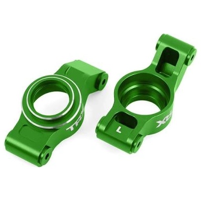 Traxxas задни алуминиеви шенкели зелени (ляв и десен)