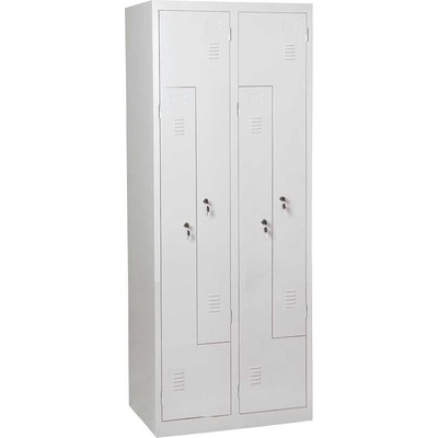 JP 80 Z skříň šatní 1850x800x500 mm 4-dílná šedá