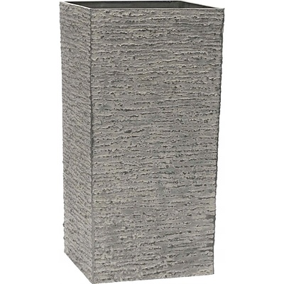 G21 Kvetináč plast sivý 30 x 30 x 60 cm