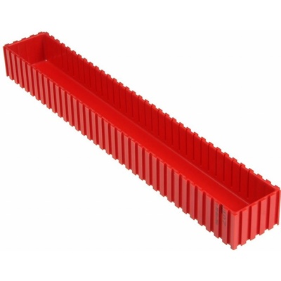 Pokorný Dačice Plastová krabička typ 2107 35 x 52 x 352 mm červená RAL 3020