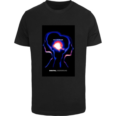 Mister Tee Мъжка тениска в черен цвят Mister Tee Digital UndergroundUB-MT2674-00007 - Черен, размер 5XL