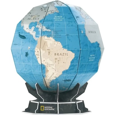 CubicFun 3D Puzzle National Geograpic Zemegule 21 ks