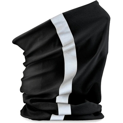 Beechfield Unisex reflexný nákrčník B950 Black