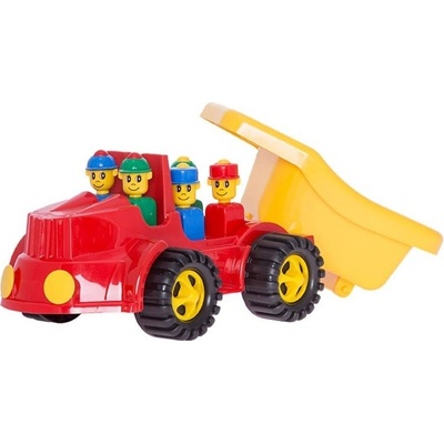 HEMAR Autíčko Jeep s odnímateľným návesom a panáčikmi