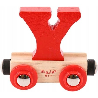 Bigjigs Rail Drevený železničný vagón písmeno y