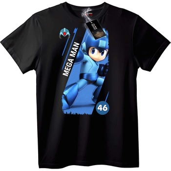 NOONEBRAND Тениска Mega Man 46 - XXS, Black