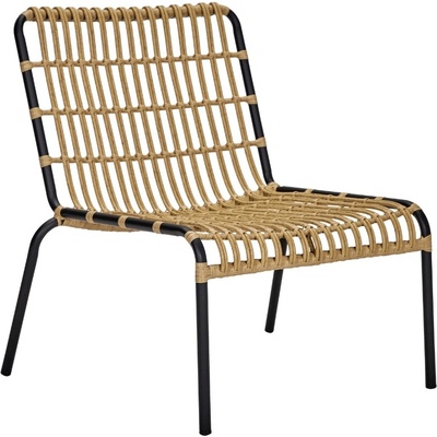 House Doctor Loka kovové zahradní křeslo Přírodní