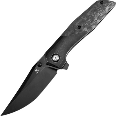 Kansept Deadite Blackwash CPM S35VN 0.118" / 3.0 mm Blackwash Titanium + CF K1081A6