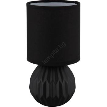 GLOBO 21730S - Настолна лампа SYLAS 1xE14/40W/230V черен (GL8587)
