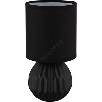 GLOBO 21730S - Настолна лампа SYLAS 1xE14/40W/230V черен (GL8587)