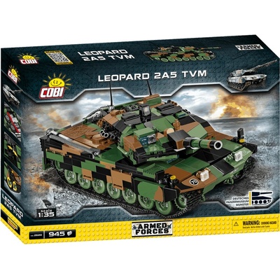 COBI 2620 Armed Forces Německý tank Leopard 2 A5 TVM – Zbozi.Blesk.cz