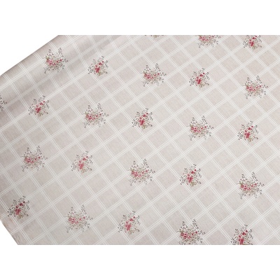 Ubrusovina PVC s textilním podkladem Varianta: 27 béžová světlá, Balení: 1 m