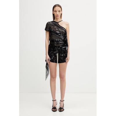 Rick Owens Lilies асиметрична блуза дамска Tungsten (LI01F7102.TUSM21)