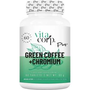 VitaCorp Green Coffee + Chromium [60 Таблетки]