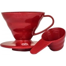 Hario Dripper V60-01 Plastic Red