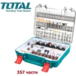 TOTAL Аксесоари за шлифовалка total tacsd13571, 357 части (uni-04875)
