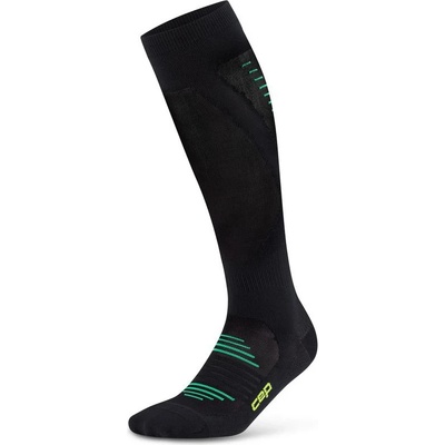 CEP Дамски компресионни чорапи CEP Women's Pro Run Ultralight Socks Tall Compression socks - Black - размер III (201-9129-0112)
