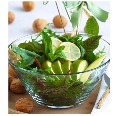 Lav Стъклена купа за салата Vega Единична екстра голяма 2165 мл (LV-VEG297R6)