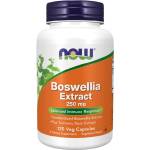 NOW NOW Boswellia Extract Plus Turmeric Root Extract 250mg, 120 Veg Capsules