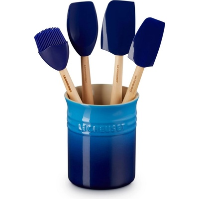Le Creuset AZURE Kuchynské pomôcky so stojanom 4 ks