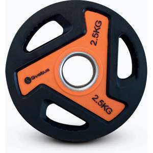 Sveltus Олимпийски тежести Sveltus с дръжки 2, 5 kg black