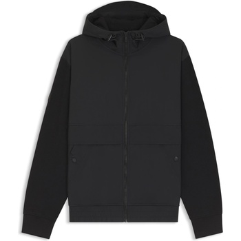 HUGO BOSS Суичър BOSS Men's Ze Cotton Long Sleeve Zip Hoodie - Black 001
