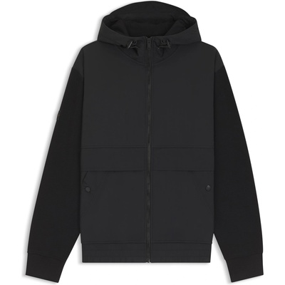 HUGO BOSS Суичър BOSS Men's Ze Cotton Long Sleeve Zip Hoodie - Black 001