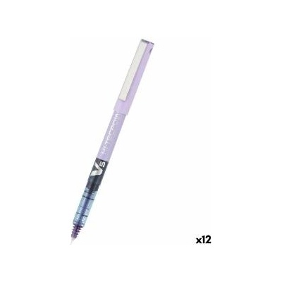 Pilot Писалка с течно мастило Pilot V-5 Hi-Tecpoint Виолетов 0, 3 mm (12 броя)