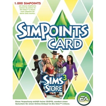 The Sims 3 SimPoints card 1000