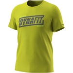 Dynafit Мъжка тениска Dynafit Graphic Cotton S/S Tee T-shirt - Golden Lime / Tabloid - размер 54 (EU) (016-4591-5515)