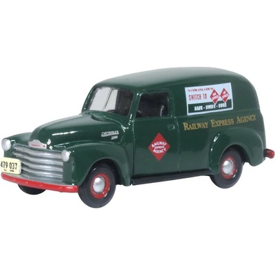Oxford Chevrolet Panel Van 1950 Railway Express Agency 1:87