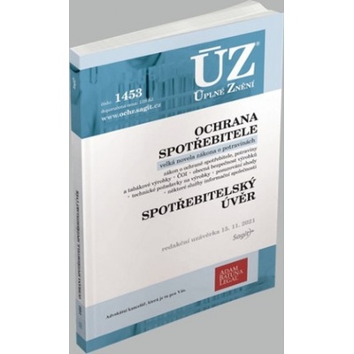 ÚZ 1453 Ochrana spotřebitele