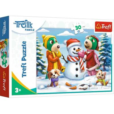Trefl Rodina Treflikovcov Zimné zábavy 30 dielov