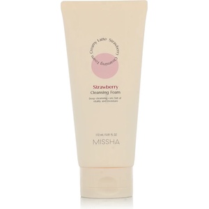 Missha Creamy Latte Strawberry Cleansing Foam 172 ml