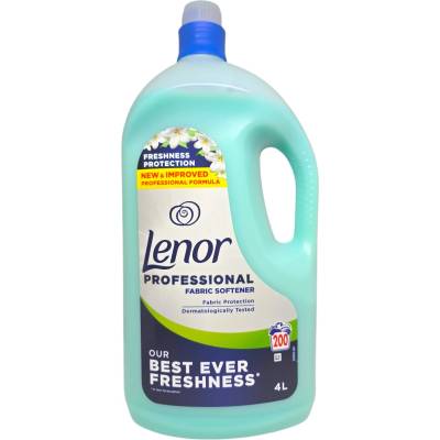 Lenor омекотител за пране, 200 пранета, 4 литра, Spring breeze