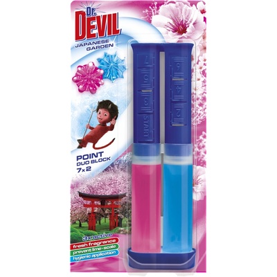 Dr. Devil Д-р Девил Тоалетна point duo block Японска градина (8595025838131)