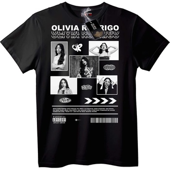 NOONEBRAND Тениска Olivia Rodrigo "Музика" - XS, White