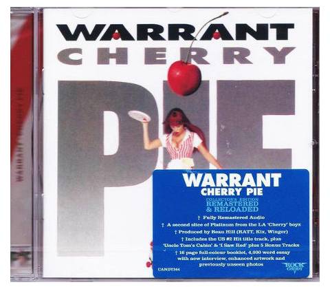 Warrant - Cherry Pie -Remast CD