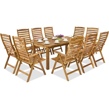 Garden Point Дървени градински мебели Jakarta/Bombay 10 Garden Point (GAP352_10xGAP151)