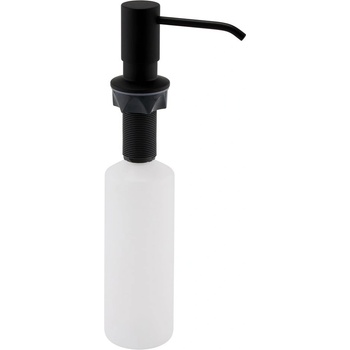 SAPHO Матово черен пластмасов дозатор за сапун за вграждане 350 ml - Sapho (SP023B)