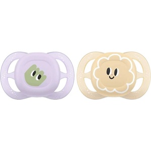 Philips Залъгалки Philips Avent Ultra Start - 0-2 м, 2 броя, очички (SCF075/03) - baby