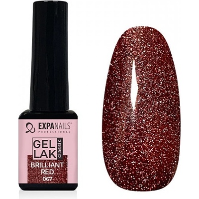 Expa Nails gél lak 5ml Brilliant Red