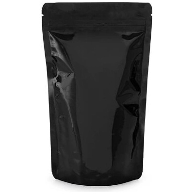 Doypack ZIP | černý lesk s AL vrstvou obsah 100ml (85 × 140 + 50mm)