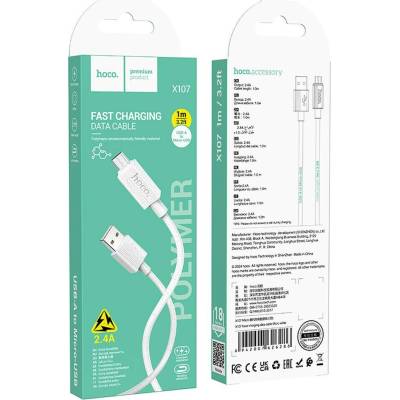 Hoco X107 pro Micro USB zařízení 1m bílý